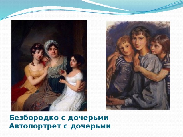 Безбородко с дочерьми описание картины