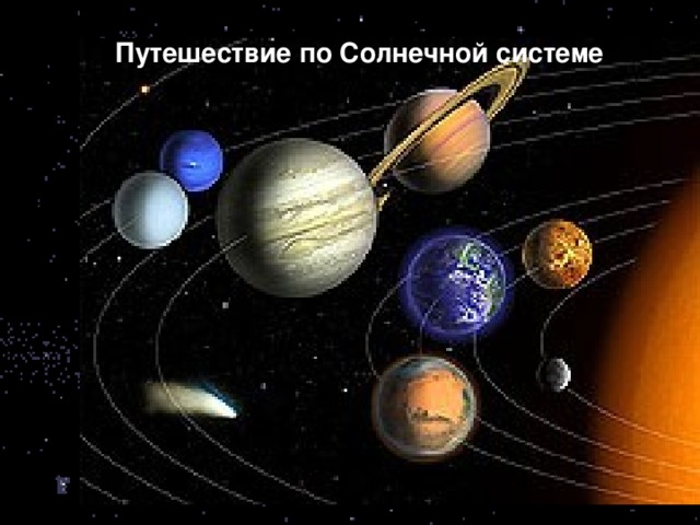 Путешествие по Солнечной системе 