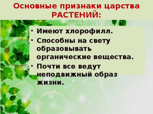 Презентация по биологии 5 класс на тему : "Царство Растений".