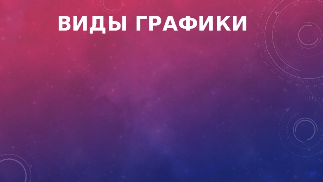 Виды графики 