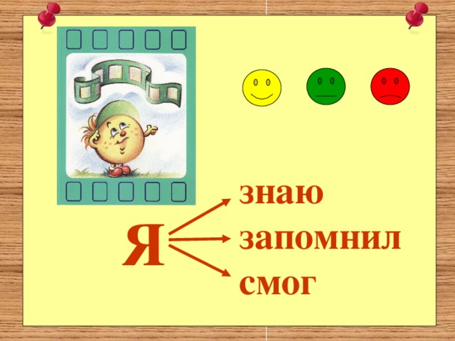 знаю запомнил смог  Я