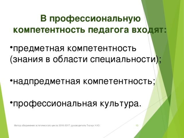 Профессиональная компетентность педагога презентация