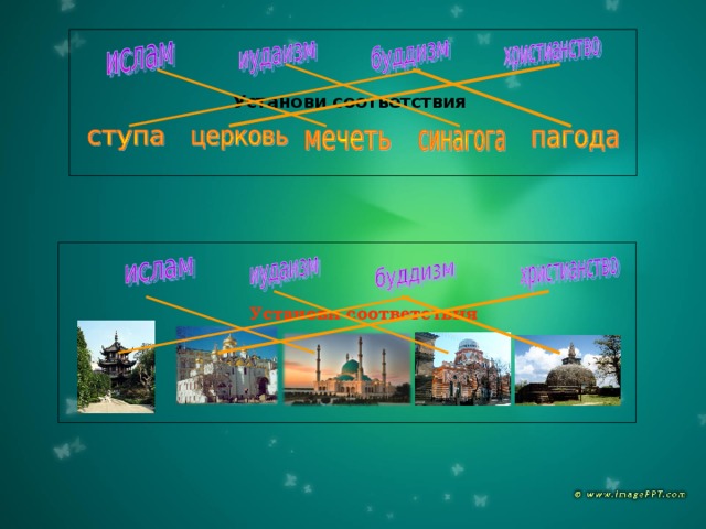 Установи соответствия Установи соответствия 