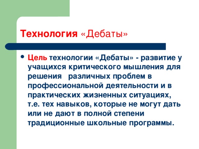 Во время дебатов альтернативных проектов не поступило