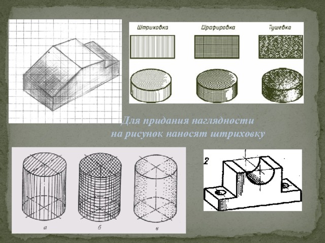 Рисунок передача объема