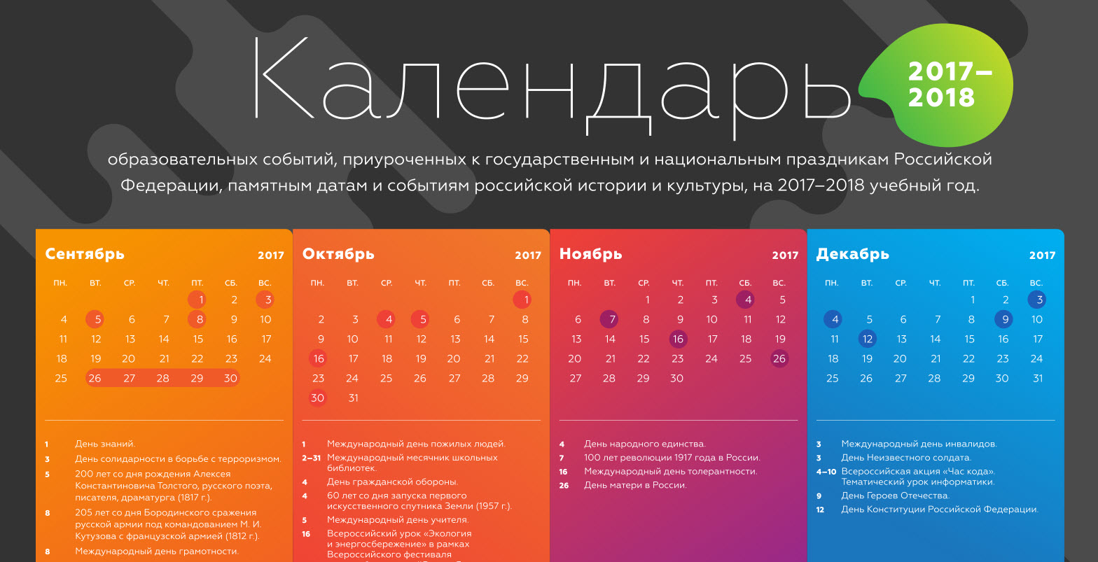 Календарь проектов программа