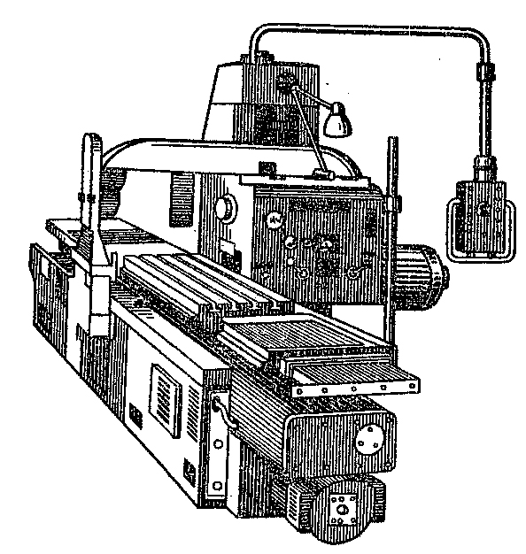 У продольно фрезерных станков стол имеет