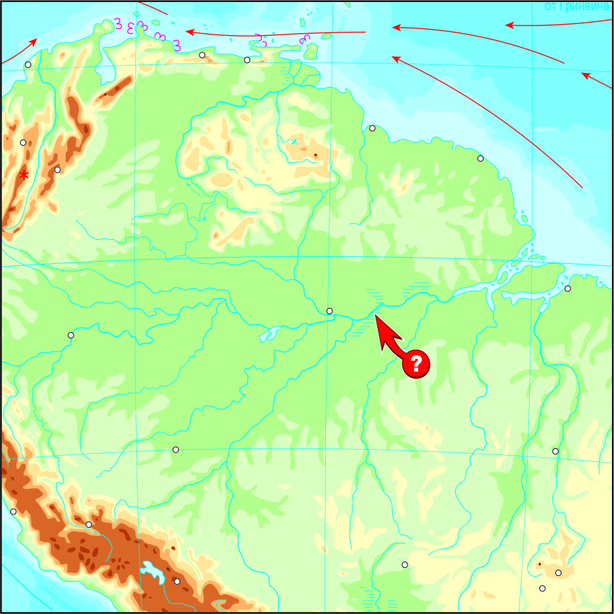 Карта реки тосна